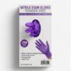 Nitrile Exam Gloves Powder Free (Purple) - 200 ct