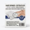 2 X 2 8 Ply Non-Sterile Gauge Sponge cotton filled
