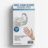 Vinyl Exam Gloves Powder Free - 100 ct