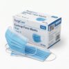 SurgiCare Earloop Face Masks Blue Level 3 4ply 50/bx.